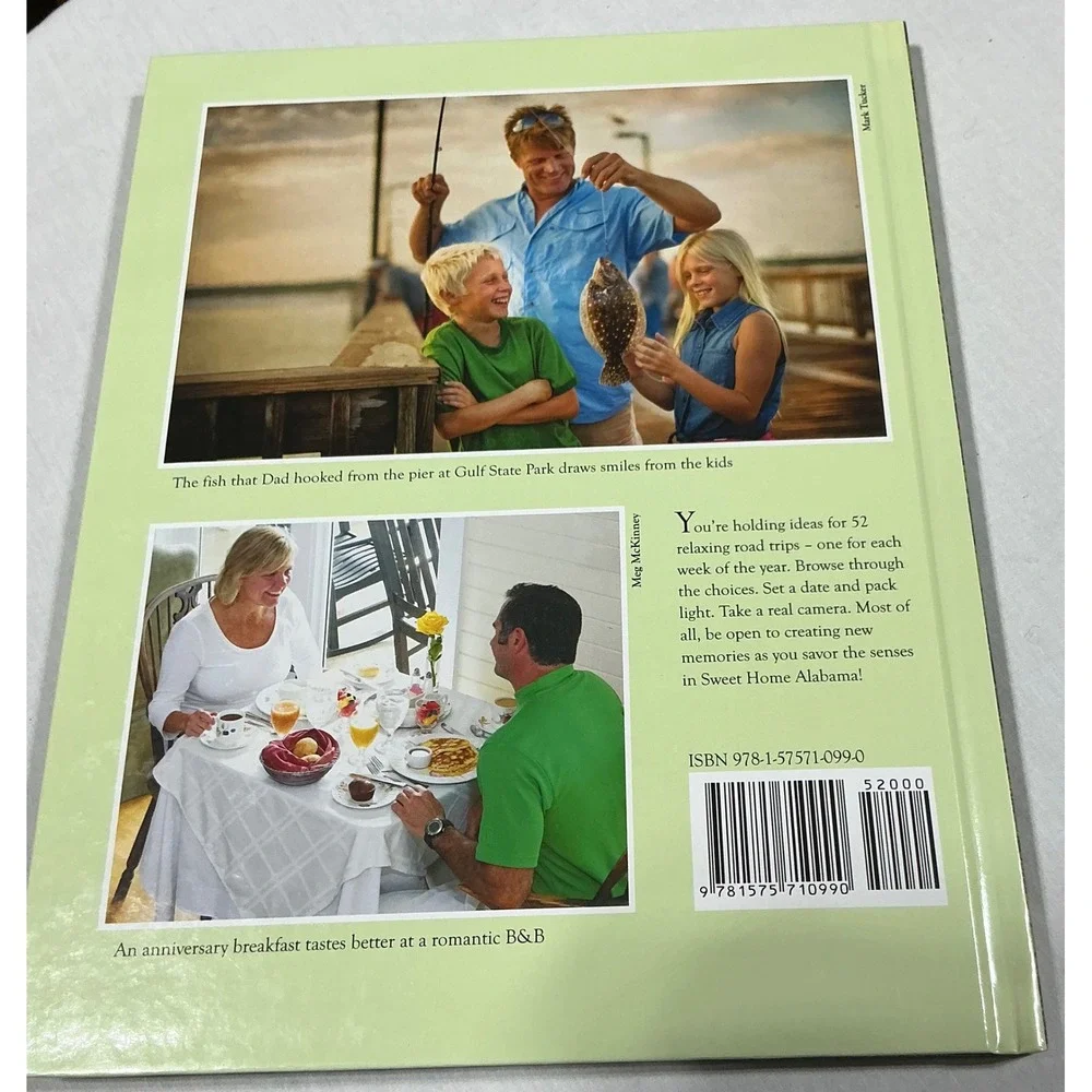 Alabama Road Trips 52 Great Getaways Travel Guide Paperback
